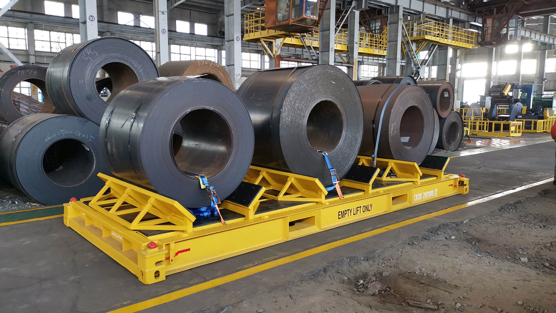 The State of the Art in Supply Chain Sustainability: Shipping Steel Coils